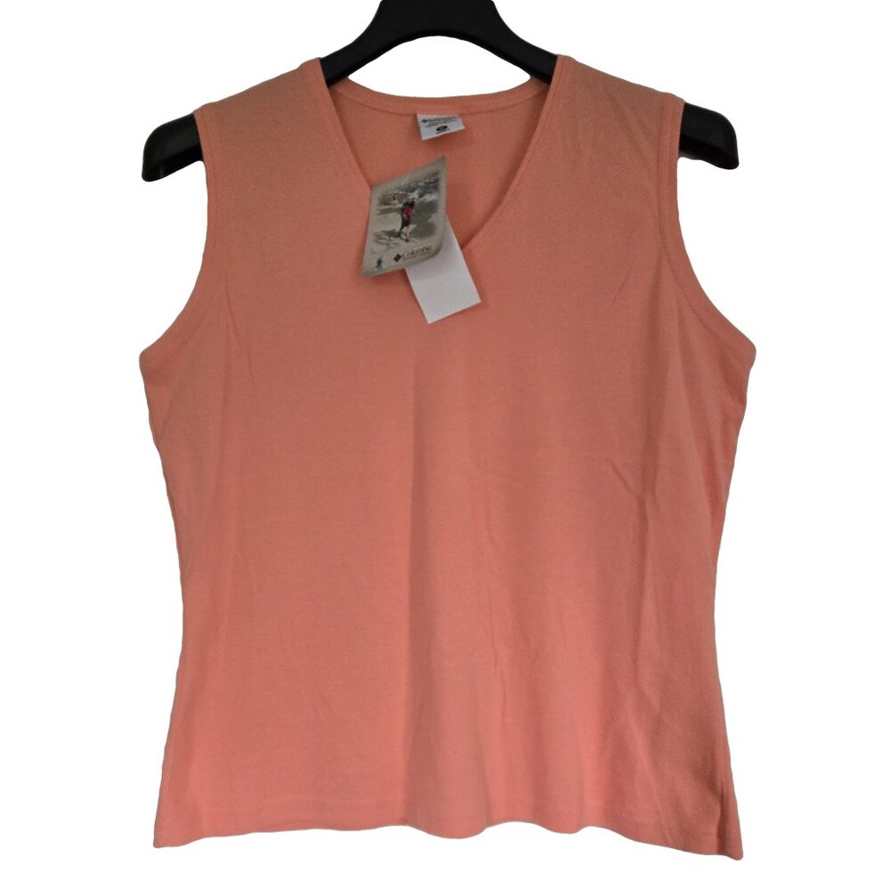 NWT COLUMBIA Coral V Neck Tank XL
